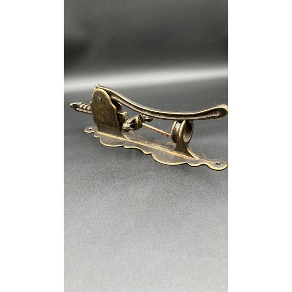 Rare Find Antique Brass Wine Cork Bottle Opener - Picture 4 of 5